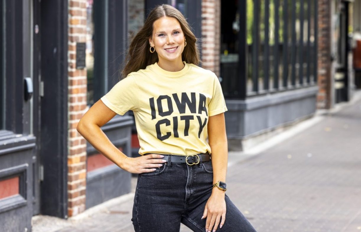 Iowa City Yellow Shirt